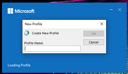 Open Outlook 2019